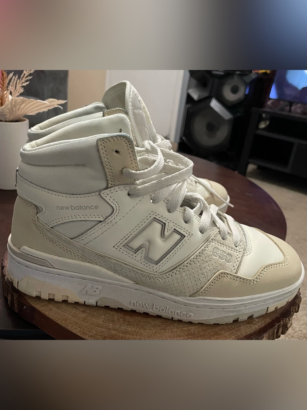 New Balance 650R BB650RPC Natural cream Men’s size 9